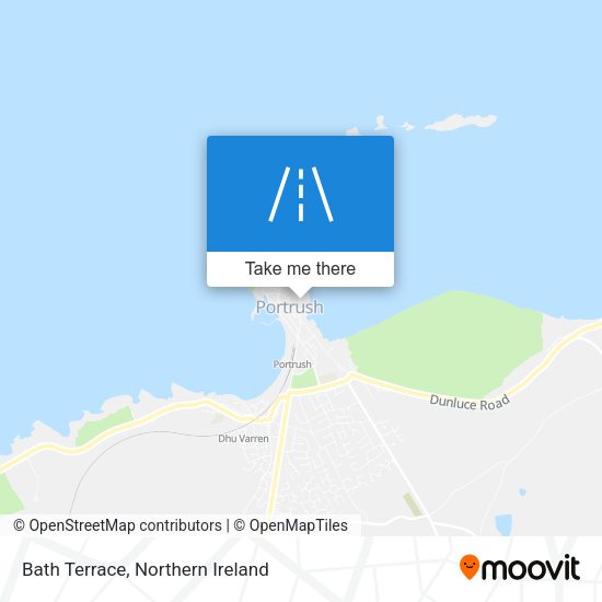 Bath Terrace map