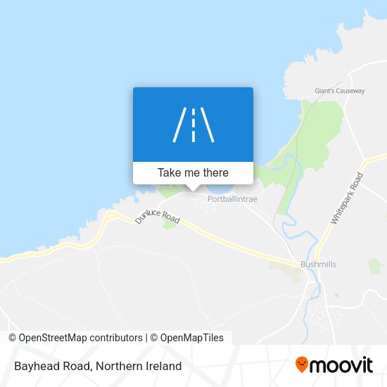 Bayhead Road map