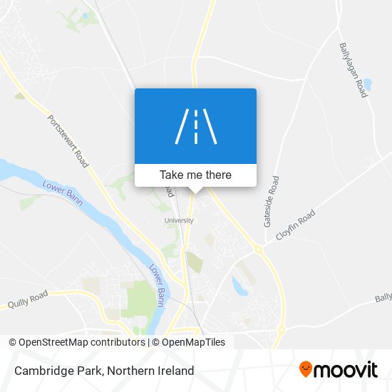 Cambridge Park map