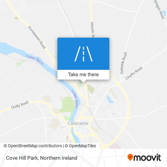Cove Hill Park map