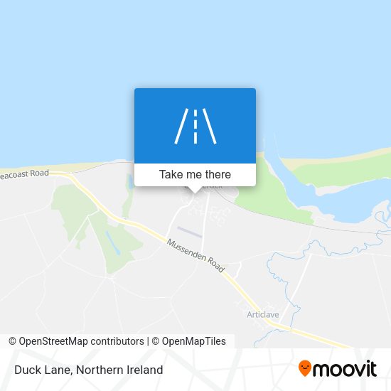 Duck Lane map