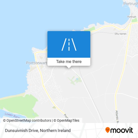 Dunsuivnish Drive map