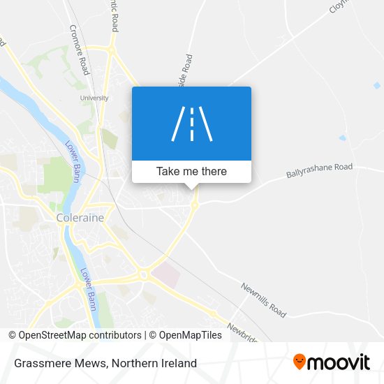 Grassmere Mews map