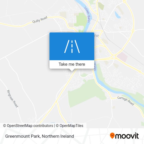 Greenmount Park map