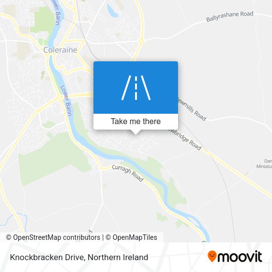 Knockbracken Drive map