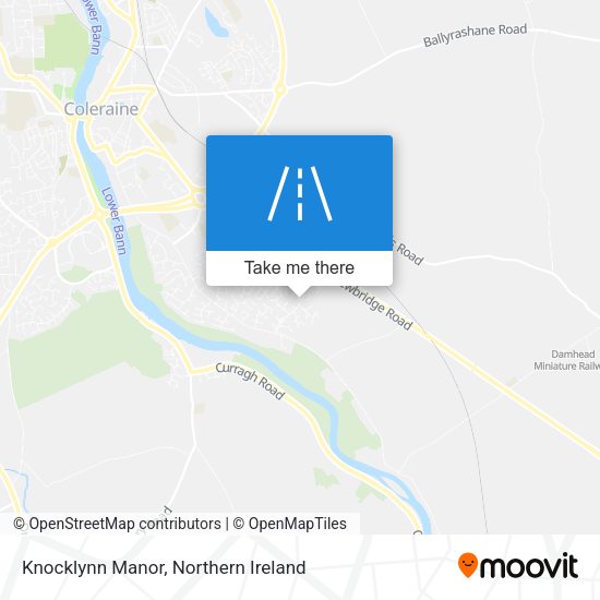Knocklynn Manor map
