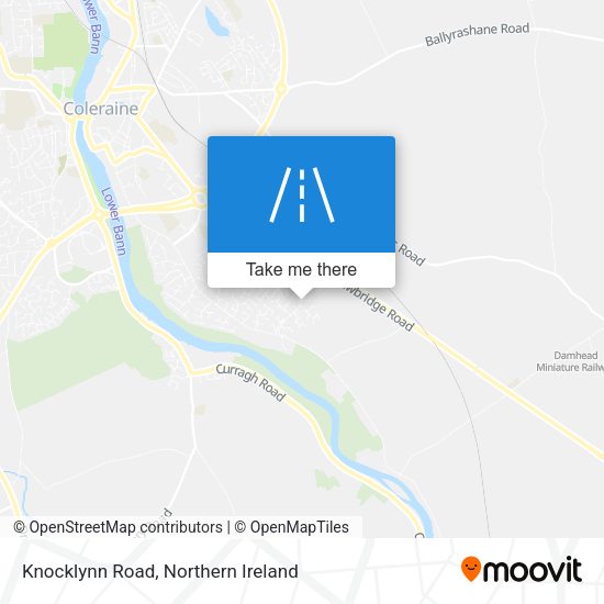 Knocklynn Road map