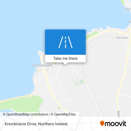 Knocknacor Drive map