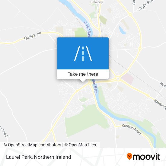 Laurel Park map