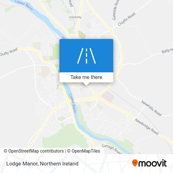 Lodge Manor map