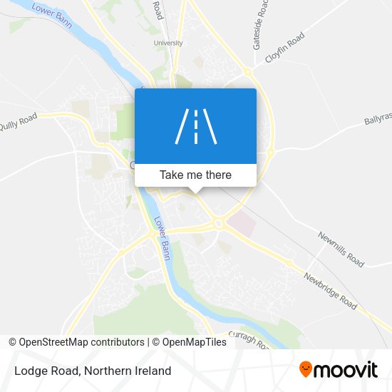 Lodge Road map