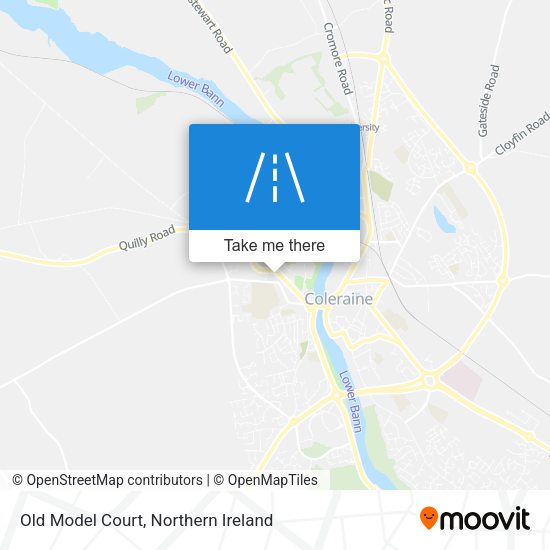 Old Model Court map