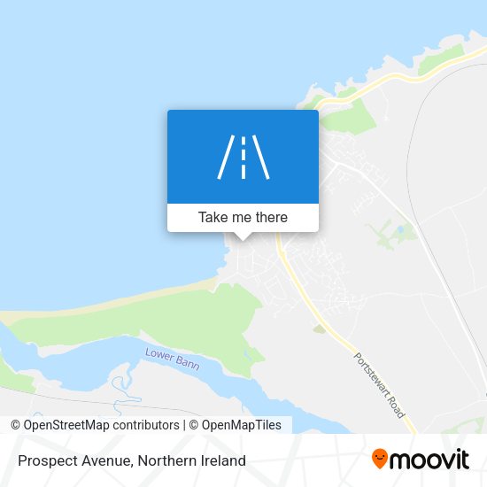 Prospect Avenue map