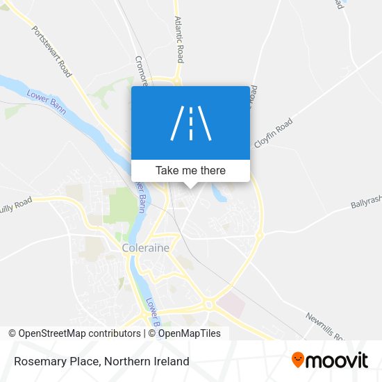 Rosemary Place map