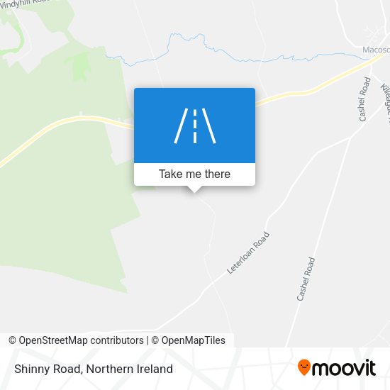Shinny Road map