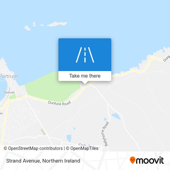 Strand Avenue map