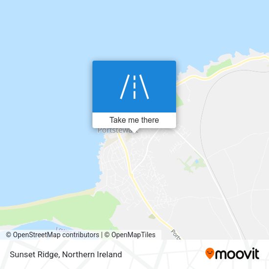 Sunset Ridge map