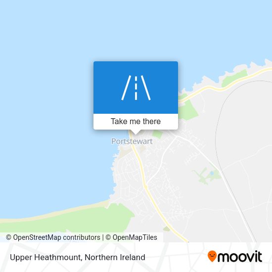 Upper Heathmount map