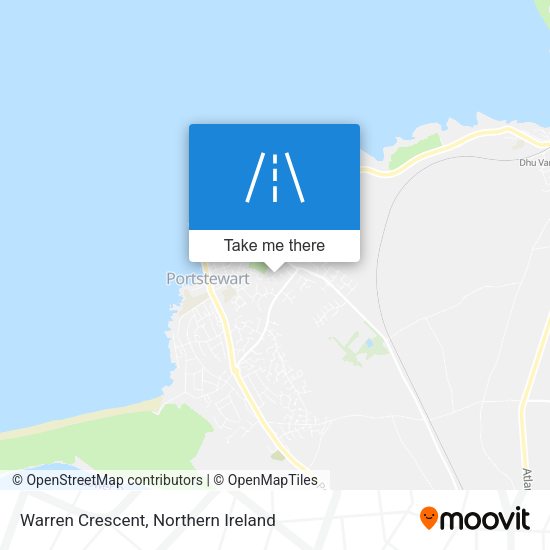 Warren Crescent map