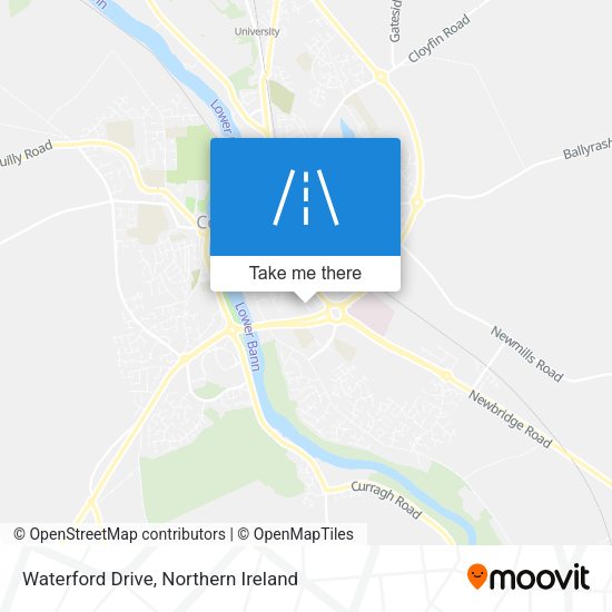 Waterford Drive map