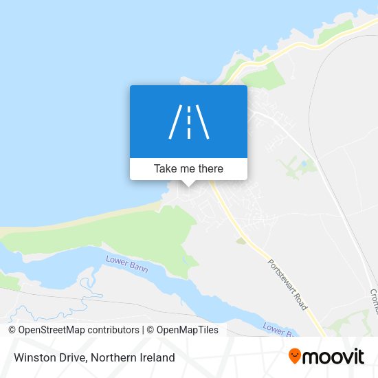 Winston Drive map