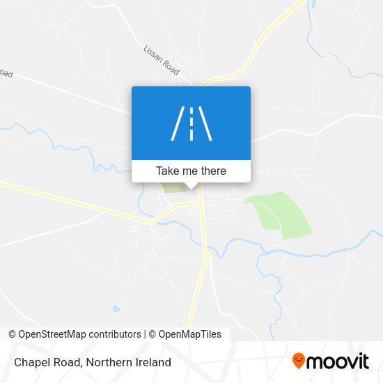 Chapel Road map