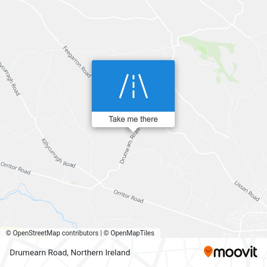 Drumearn Road map