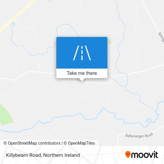 Killybearn Road map
