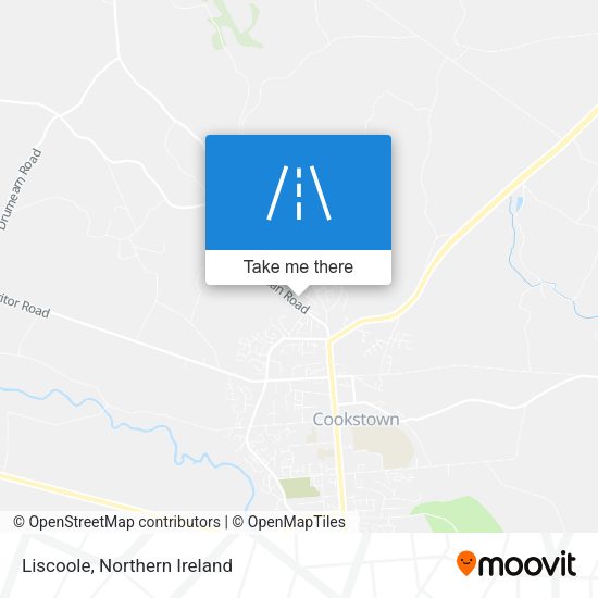 Liscoole map
