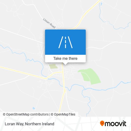 Loran Way map