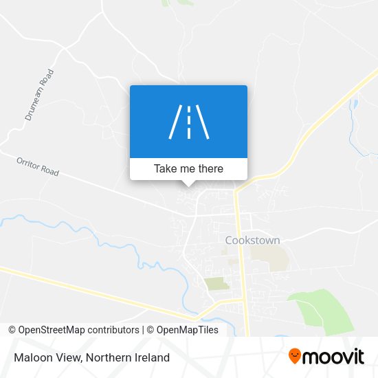 Maloon View map