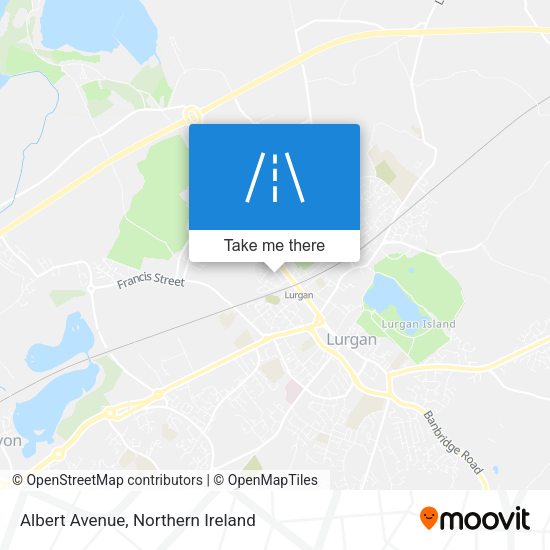 Albert Avenue map