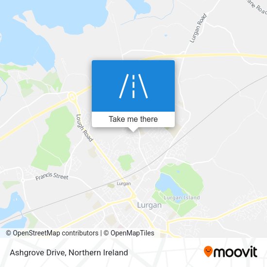 Ashgrove Drive map