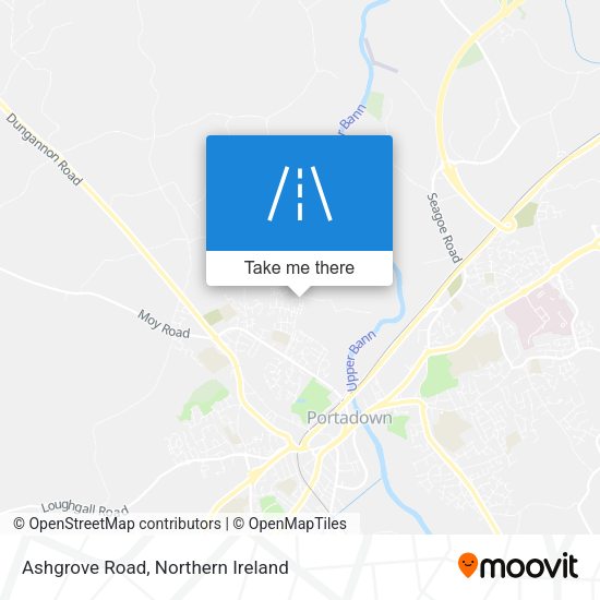 Ashgrove Road map
