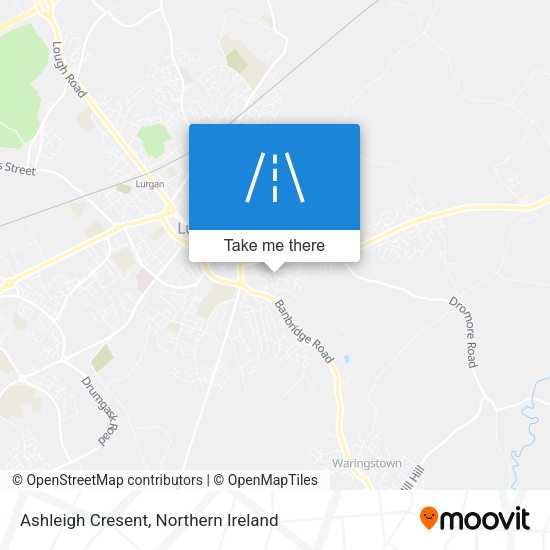 Ashleigh Cresent map