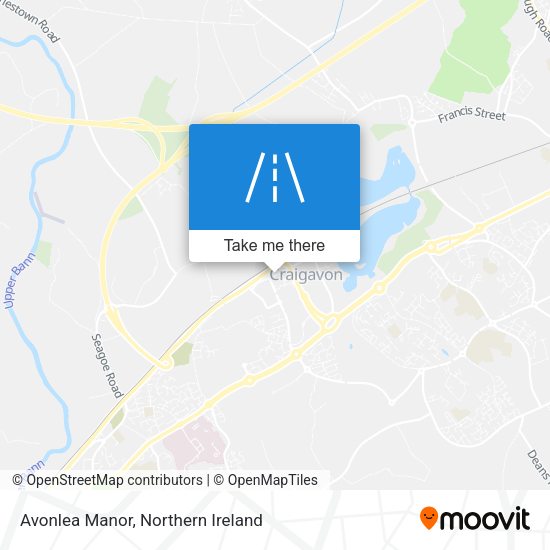 Avonlea Manor map