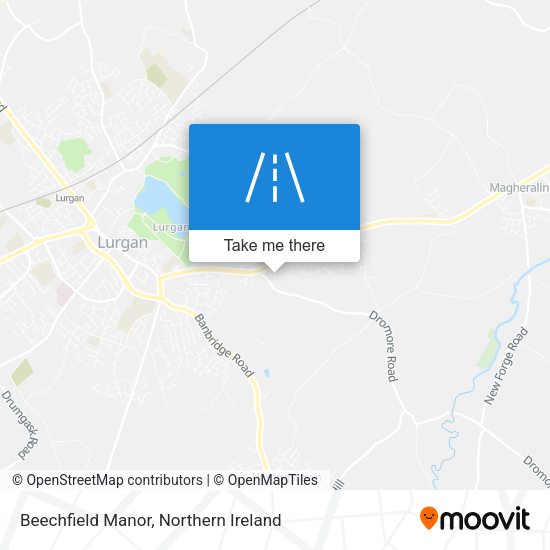 Beechfield Manor map