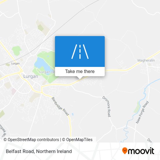 Belfast Road map