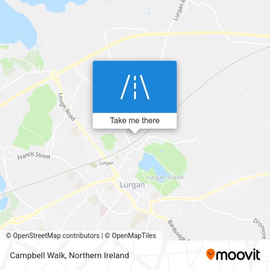 Campbell Walk map