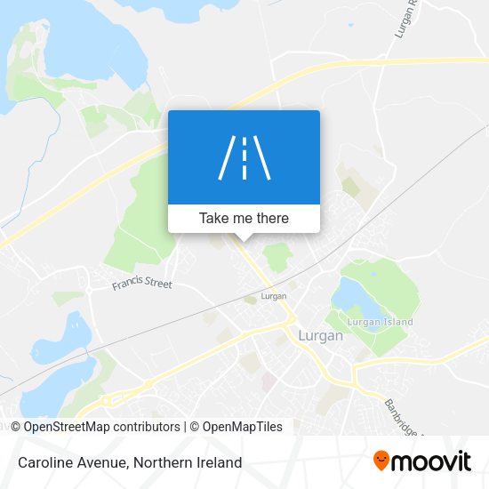 Caroline Avenue map