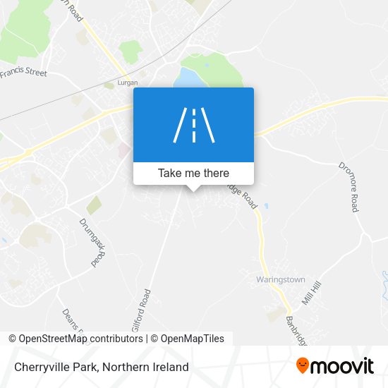 Cherryville Park map