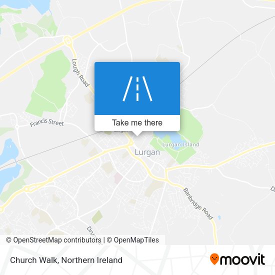 Church Walk map