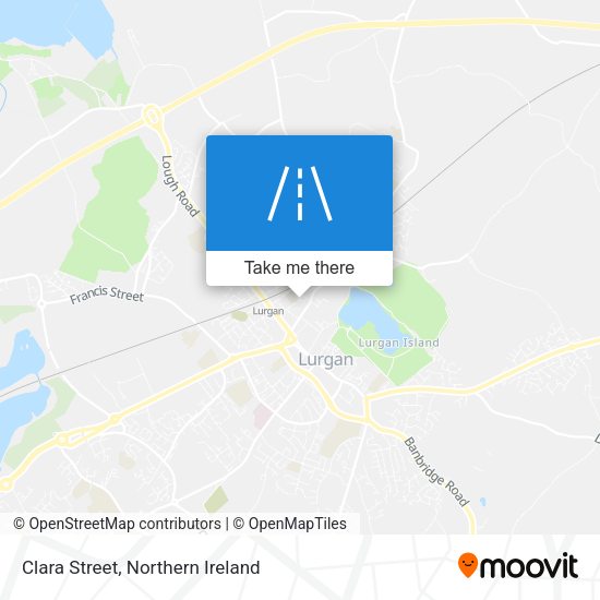 Clara Street map