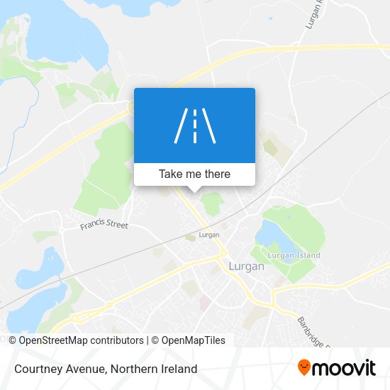Courtney Avenue map