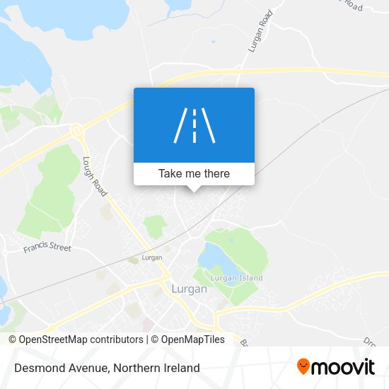 Desmond Avenue map