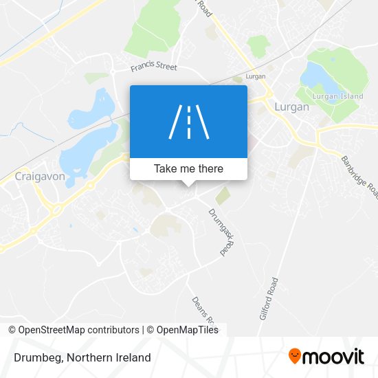 Drumbeg map