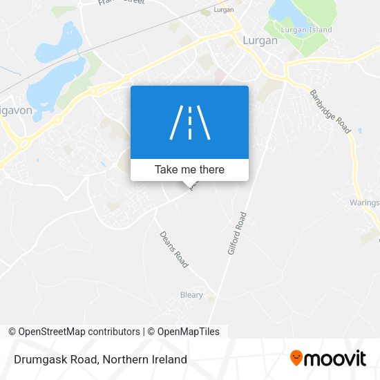 Drumgask Road map