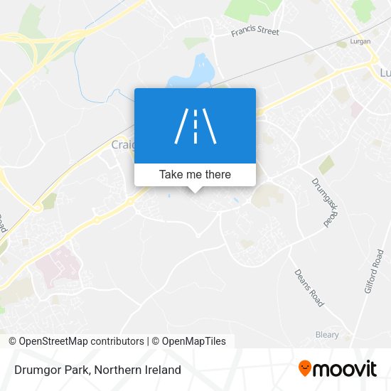 Drumgor Park map
