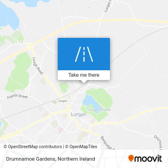 Drumnamoe Gardens map