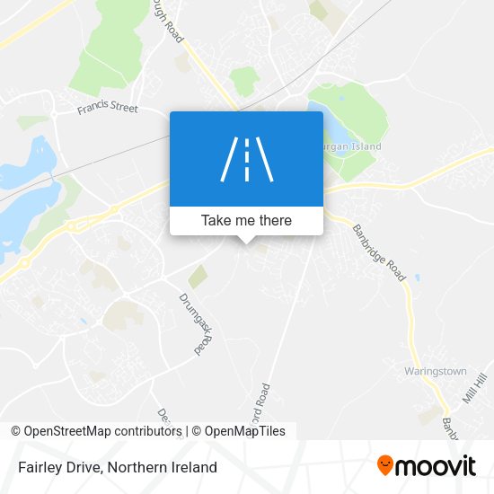 Fairley Drive map
